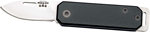 BEAR & SON SLIP JOINT FOLDER 1.5" BLACK/SS ALUMIMUN HANDLE!