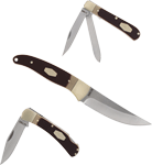 OLD TIMER FIXED/2 FOLDER COMBO SAWCUT HANDLE GIFT TIN Q4 25'<