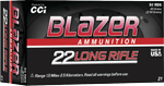 CCI BLAZER 22LR 40GR LEAD-RN 1200FPS 50RD 100BX/CS