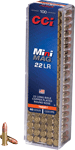 CCI MINI-MAG 22LR 40GR LEAD-RN 1235FPS 100RD 50BX/CS