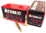 ATOMIC 308 WIN 175GR MATCH BTHP 50RD 10BX/CS