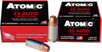 ATOMIC 32 ACP +P 60GR JHP 20RD 10BX/CS