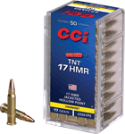CCI 17HMR 17GR TNT-HP 2550FPS 50RD 40BX/CS