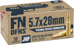FN 5.7X28 30GR JHP SS200 50RD 10BX/CS