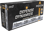 FIOCCHI 10MM 180GR JHP 50RD 10BX/CS