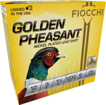 FIOCCHI GOLDEN PHEASANT 12GA 3" 1-3/4 #6 25RD 10BX/CS