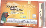 FIOCCHI GOLDEN PHEASANT 12GA 2.75" 1-1/4OZ #6 10RD 10BX/CS