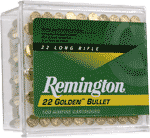 REMINGTON 22LR 40GR PLATED LEAD-RN HIGH-VEL 100RD 50BX/CS