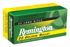 REMINGTON 22LR 40GR PLATED LEAD-RN HIGH-VEL 50RD 100BX/CS