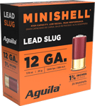 AGUILA MINI-SHELL 12GA 1.75" 25GR RIFLED SLUG 25RD 10BX/CS