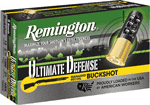 REMINGTON ULTIMATE DEFENSE 12GA 2.75" #4 BUCK 5RD 20BX/CS