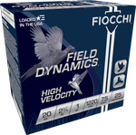 FIOCCHI 20GA 2.75" 1OZ #7.5 1220FPS 25RD 10BX/CS
