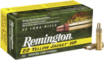 REMINGTON YELLOW JACKET 22LR 33GR TC LEAD-HP 50RD 100BX/CS