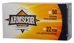 ARMSCOR 22 TCM 40GR JHP 50RD 20BX/CS