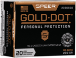 SPEER GOLD DOT 45 ACP 230GR GDHP 20RD 10BX/CS