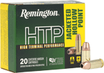 REMINGTON HTP 9MM LUGER 115GR JHP 20RD 25BX/CS