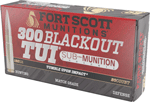 FORT SCOTT 300 AAC 190GR TUI SOLID COPPER 20RD 25BX/C