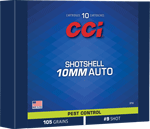 CCI SHOTSHELL 10MM 105GR #9 SHOT 10RD 20BX/CS