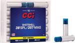 CCI SHOTSHELL 38/357 100GR #9 SHOT 10RD 20BX/CS