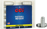 CCI SHOTSHELL 40 SW 88GR #9 SHOT 10RD 20BX/CS