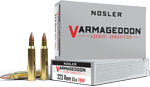 NOSLER VARMAGEDDON 223 REM 62GR HPFB 20RD 20BX/CS !