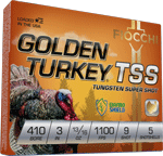 FIOCCHI GOLDEN TURKEY TSS 410 3" 13/16OZ #9 5RD 10BX/CS
