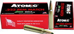 ATOMIC 223 REM 77GR TIPPED MATCHKING 20RD 10BX/CS