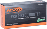 HSM PRO PISTOL 460 SW MAG 300GR JSP 20RD 25BX/CS