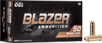 CCI BLAZER BRASS 38 SPECIAL 125GR FMJ 50RD 20BX/CS