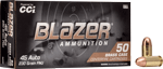 CCI BLAZER BRASS 45 ACP 230GR FMJ 50RD 20BX/CS