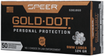 SPEER GOLD DOT 9MM LUGER 124GR GDHP 50RD 10BX/CS