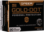SPEER GOLD DOT 10MM 200GR GDHP 20RD 10BX/CS