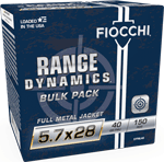 FIOCCHI 5.7X28 40GR FMJ 150RD 3BX/CS