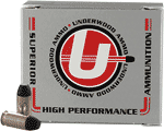 UNDERWOOD 380 ACP 100GR HARD CAST FN 20RD 10BX/CS