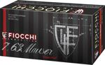 FIOCCHI 7.63 MAUSER 88GR FMJ 50RD 20BX/CS