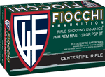 FIOCCHI 7MM REM MAG 139GR PSP 20RD 10BX/CS !