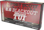 FORT SCOTT 8.6 BLACKOUT 285GR TUI SOLID COPPER 20RD 10BX/C