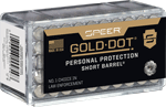 SPEER GOLD DOT 22WMR 40GR GDHP SHORT BARREL 50RD 40BX/CS