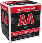 WINCHESTER AA 28GA 2.75" 3/4OZ #9 1200FPS 250RD CASE LOT
