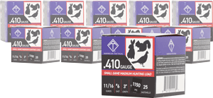 ATI GAME LOAD 410 3" 11/16OZ #6 1200FPS 250RD CASE LOT