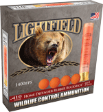 LIGHTFIELD 410 2.5" RUBBER BUCK 4 PELLET 5RD 10BX/CS