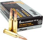 SIG AMMO 6MM CM 107GR OPEN TIP MATCH 20RD 10BX/CS