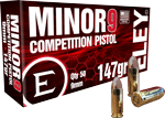 ELEY MINOR 9 COMPETITION 9MM 147GR FMJ 50RD 20BX/CS