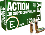 ELEY ACTION 38 SUPER 124GR FMJ COMPETITION 50RD 20BX/CS