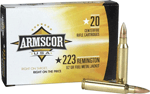 ARMSCOR 223 REM 62GR FMJ 20RD 50BX/CS