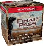 WINCHESTER FINAL PASS 20GA 3" 1OZ #2.5 & #4 25RD 10BX/CS