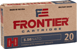 FRONTIER 5.56x45 55GR FMJ 20RD 25BX/CS