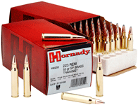 HORNADY 223 REM 55GR SOFT POINT 50RD 10BX/CS