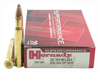 HORNADY SPF 35 WHELEN 200GR JSP 20RD 10BX/CS