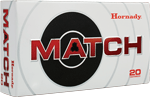 HORNADY MATCH 6.5 CM 140GR ELD 20RD 10BX/CS